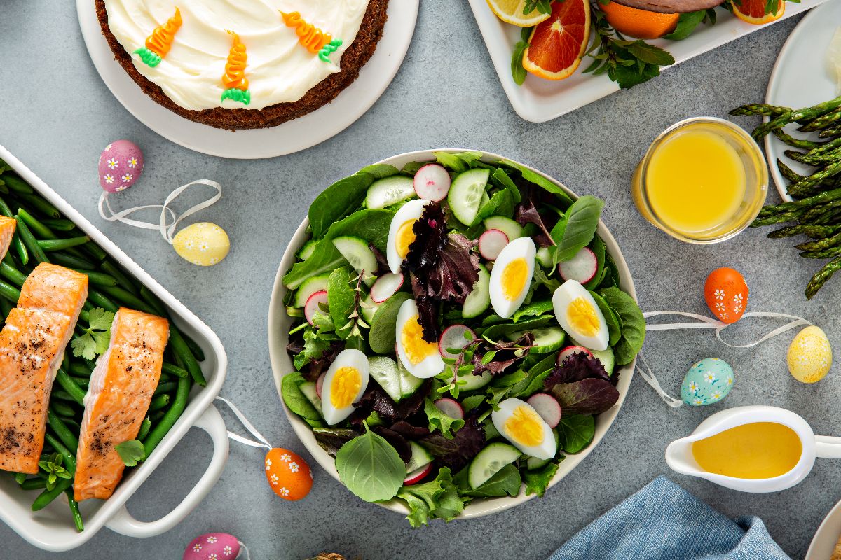 Easter salad - Eisberg